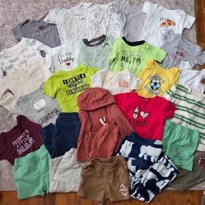 Baby Clothes Mystery Bundle! Boys Size 12 and 18 Months Mixed Clothes